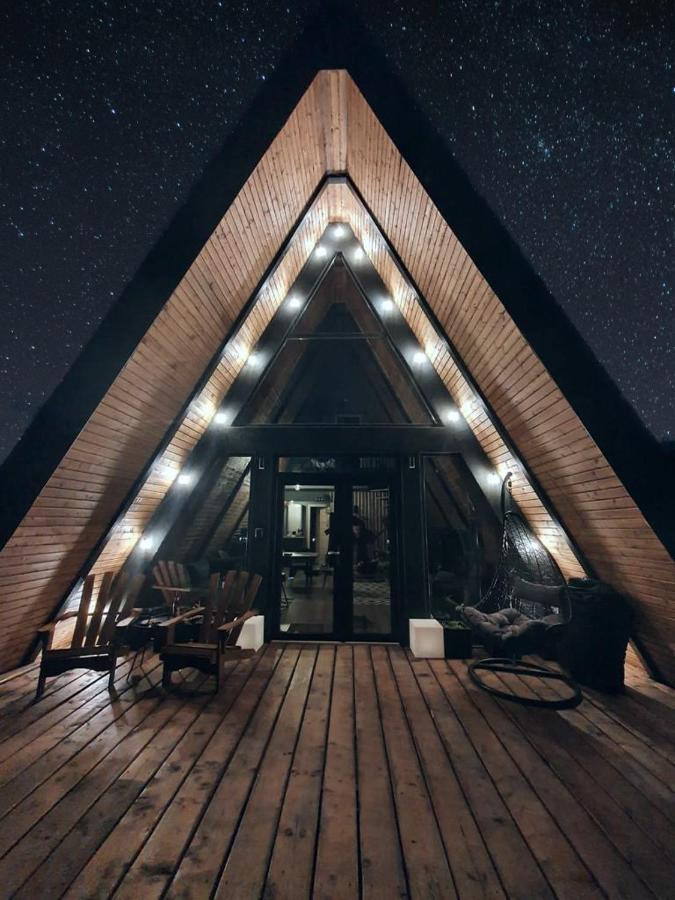 Nordik Cabin - Aframe With 2 Bedrooms Mărişel Εξωτερικό φωτογραφία