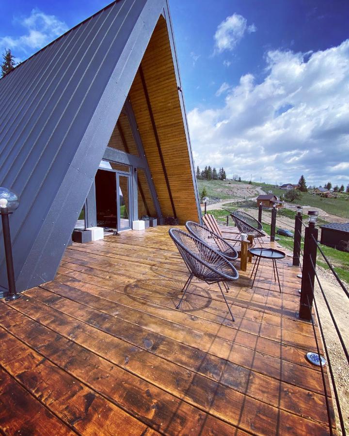 Nordik Cabin - Aframe With 2 Bedrooms Mărişel Εξωτερικό φωτογραφία