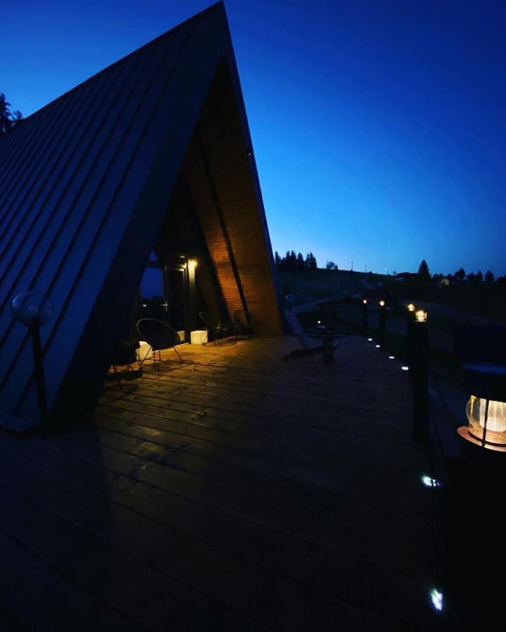 Nordik Cabin - Aframe With 2 Bedrooms Mărişel Εξωτερικό φωτογραφία