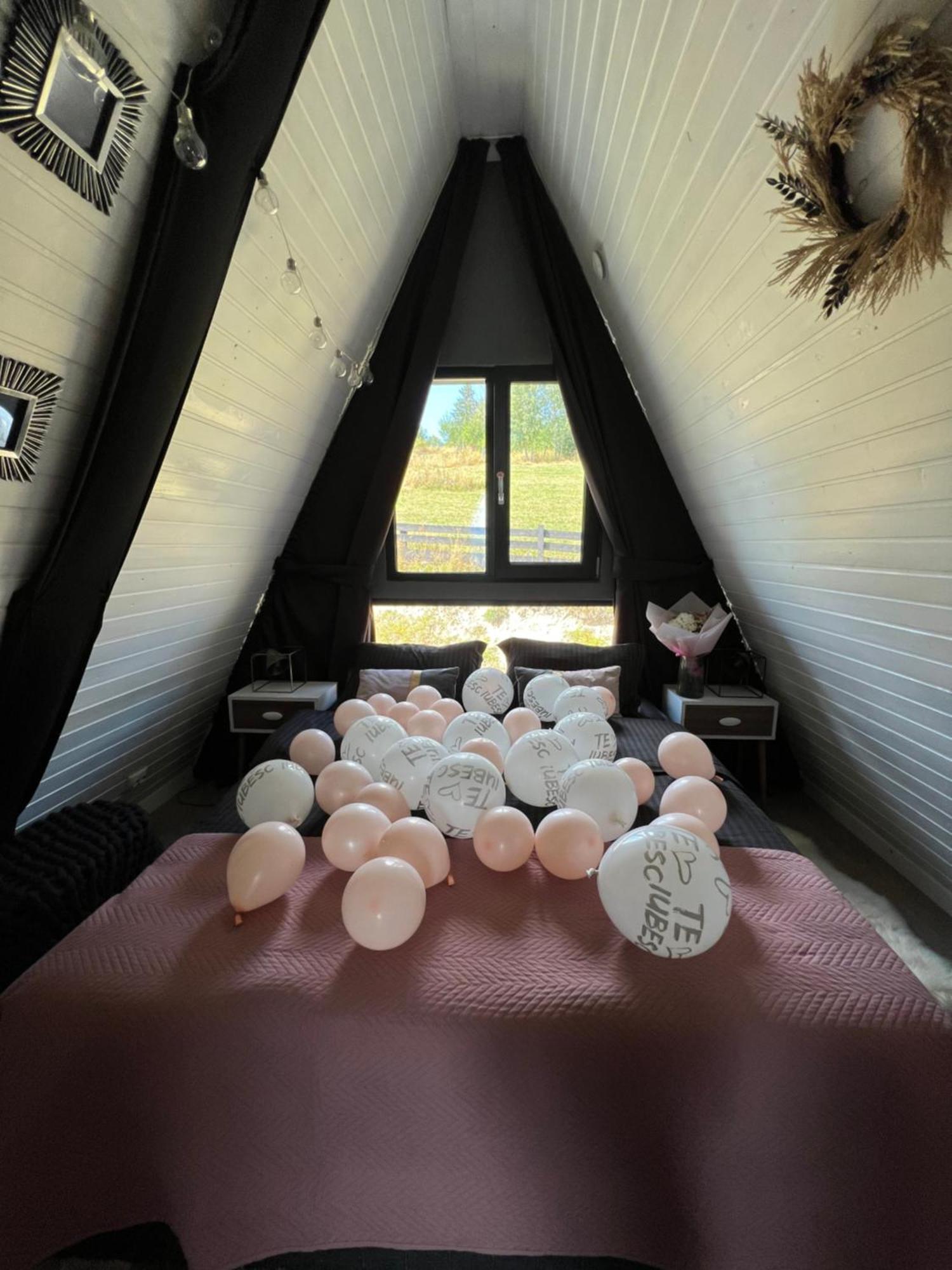 Nordik Cabin - Aframe With 2 Bedrooms Mărişel Εξωτερικό φωτογραφία